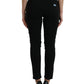 Jeans Skinny Black Cotton Stretch Denim Skinny Jeans