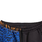 Black Tiger Print Cargo Jogger Pants
