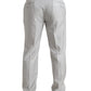 Silver Wool Silk 2 Piece Slim Fit Suit