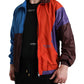 Multicolor Color Windbreaker Jacket
