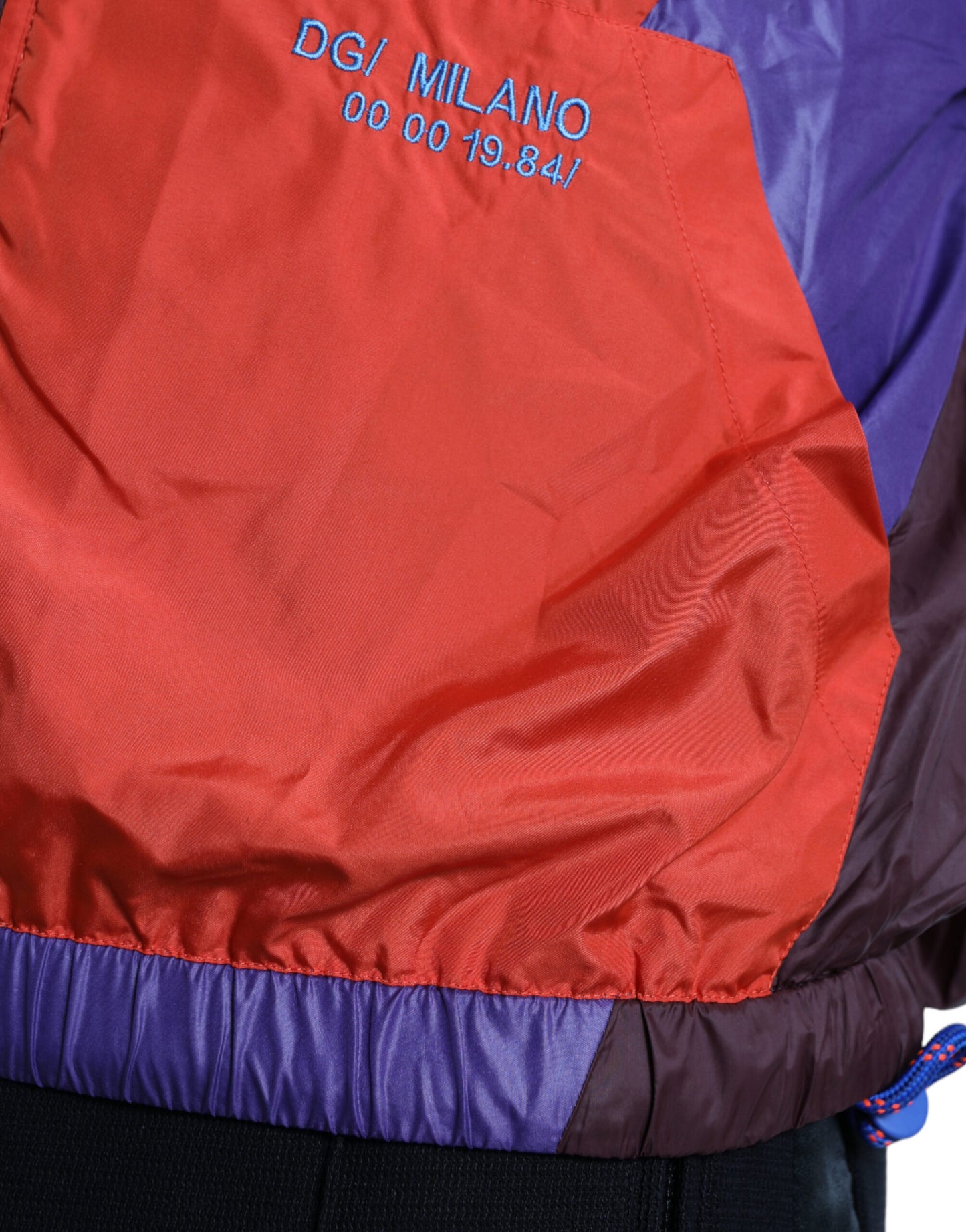 Multicolor Color Windbreaker Jacket