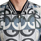Multicolor Logo Print Bomber Blouson Jacket