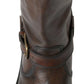 Brown Leather Midcalf Mens Boots
