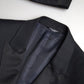 Elegant Slim Fit Black Three-Piece Suit