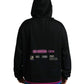 Black Logo Print Hooded Sweatshirt Sweater