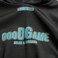 Black Logo Print Hooded Sweatshirt Sweater