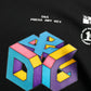 Black Logo Print Crew Neck Pullover Sweater