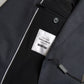 Elegant Blue Silk Blend Martini Suit