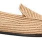 Beige Woven Viscose Loafers Men Casual Shoes