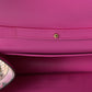 Pink Exotic Leather DEVOTION HEART Top Handle Shoulder Bag