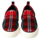 Checkered Charm Low-Top Sneakers
