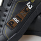 Black Leather Portofino Prince Sneakers