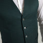 Emerald Elegance Slim Fit 3-Piece Suit