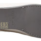 Elegant Light Grey Leather Loafers