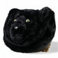 Black Faux Fur Leather DG Millennials Panther Bag