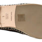 Black Bordeaux Buffalo Leather Espadrille Shoes