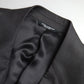Sleek Grey Slim Fit Double Breasted Suit