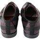 Elegant Sequin Embellished Derby Shoes