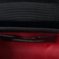 Black Leather DG Crystals Shoulder Crossbody Bag