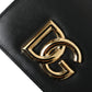 Black Leather Mini Belt Waist DG Girls Purse Bag