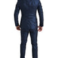 Blue 2 Piece Single Breasted MARTINI Suit