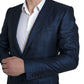 Blue 2 Piece Single Breasted MARTINI Suit