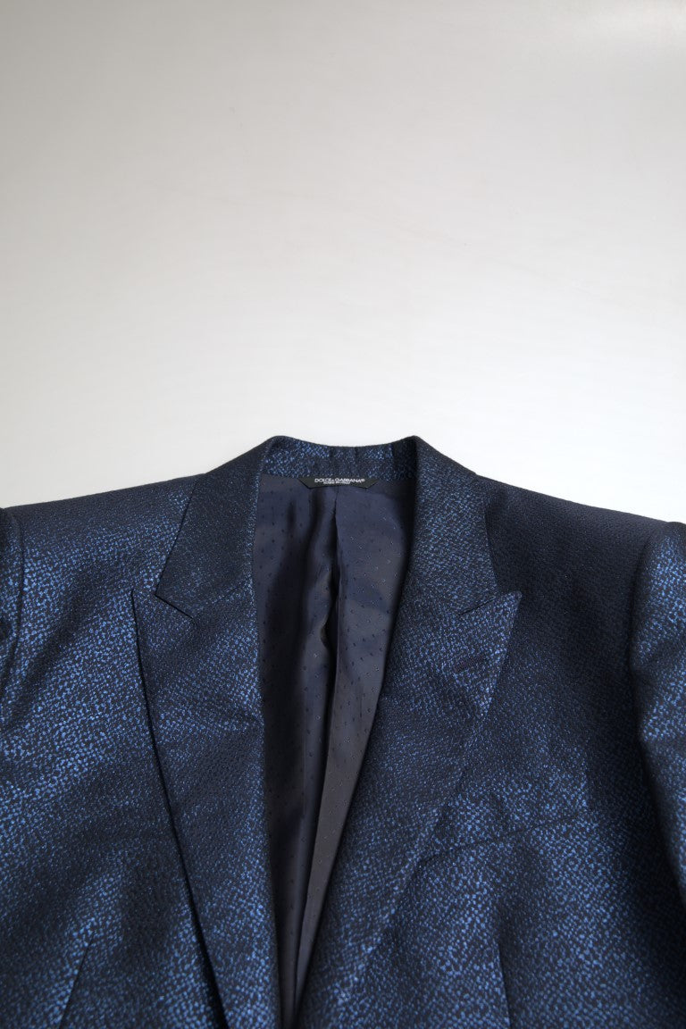 Blue 2 Piece Single Breasted MARTINI Suit