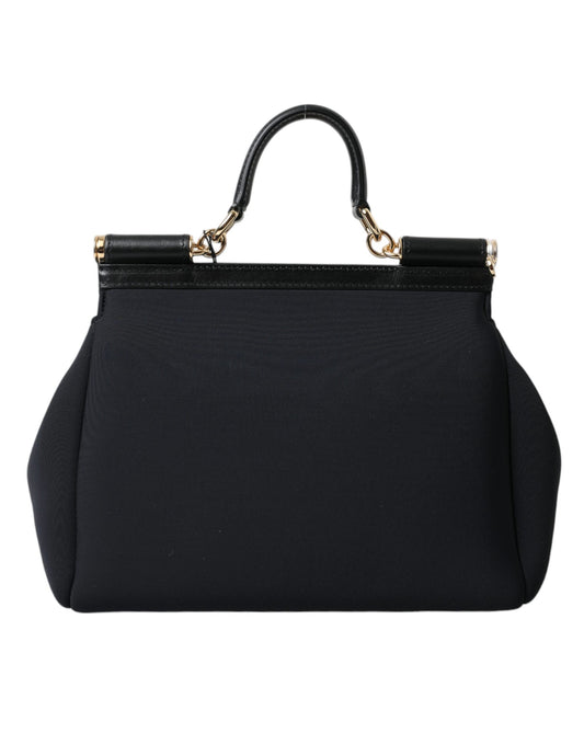 Elegant Black Sicily Shoulder Bag