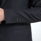 Elegant Black Martini Slim Fit 3-Piece Suit