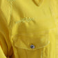 Yellow Cotton DENIM Jeans Coat Jacket