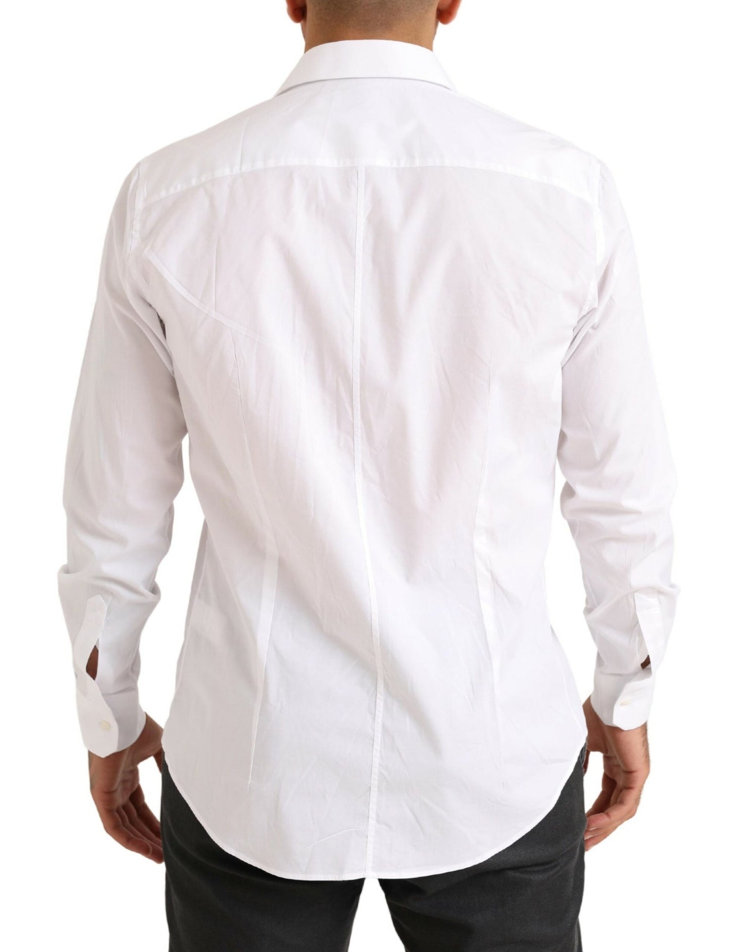 Elegant Slim Fit Cotton Dress Shirt