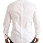 White GOLD Formal Cotton Tuxedo Dress Shirt
