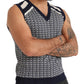 Elegant Silk-Cotton Blend Tank Top