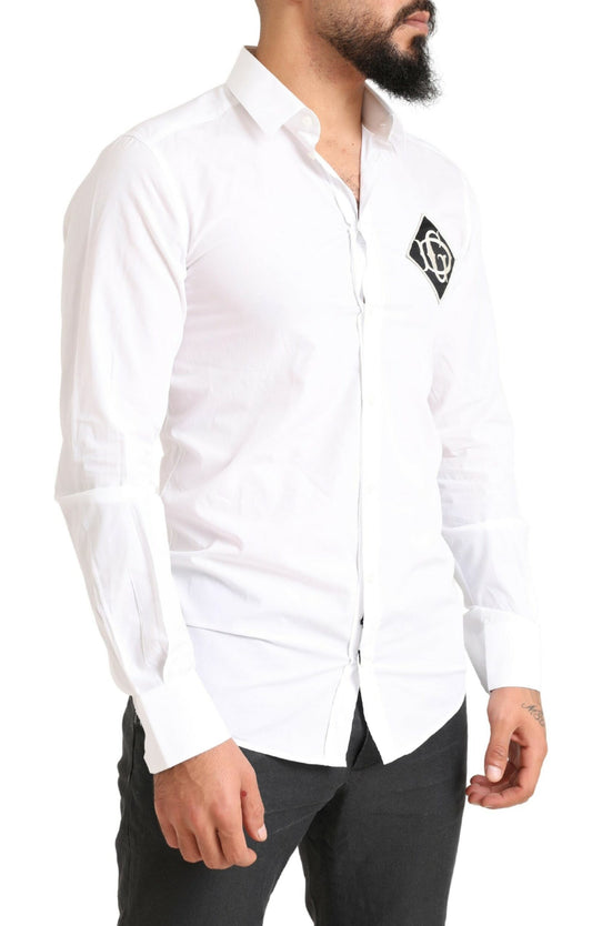 Slim Fit Italian Cotton Dress Shirt