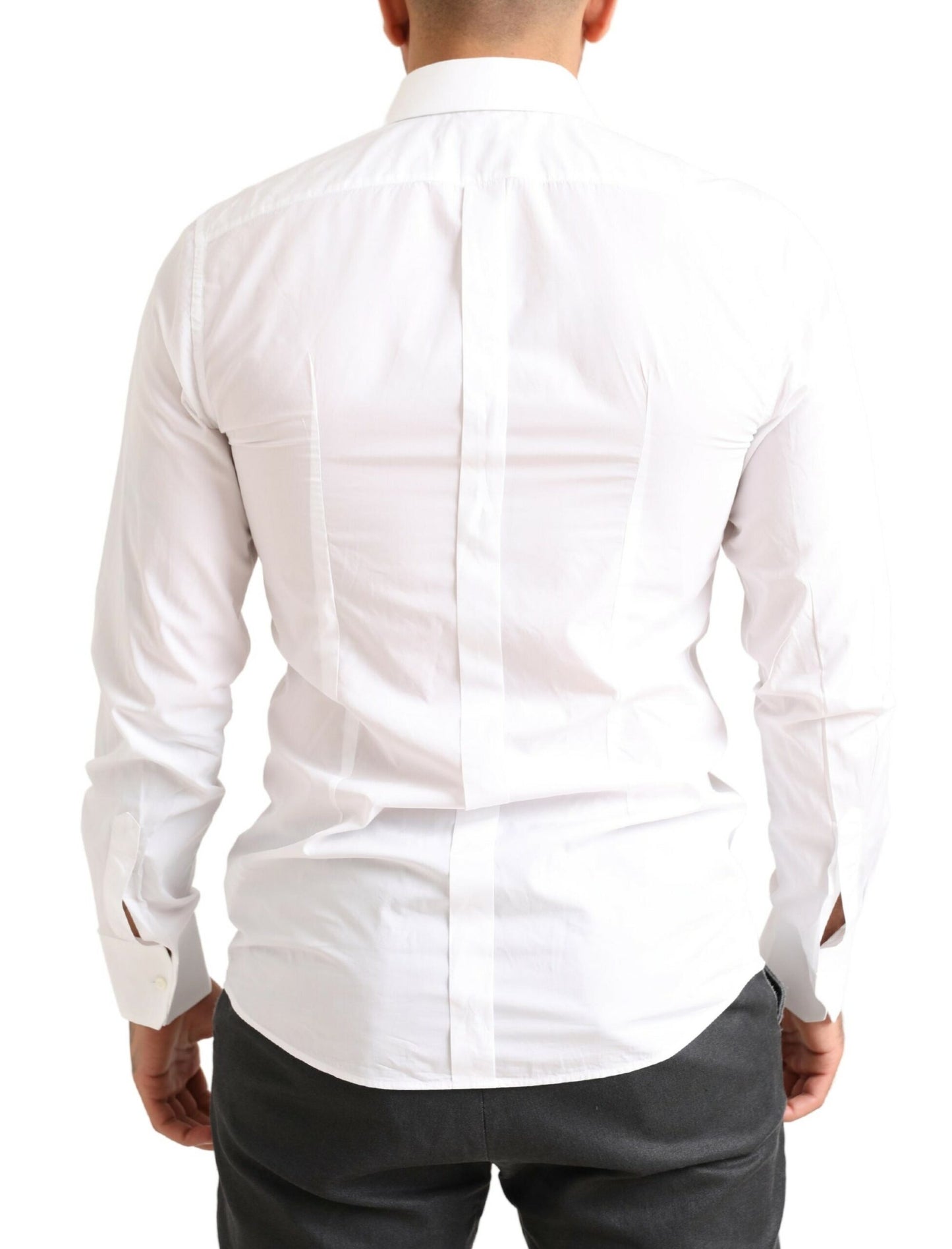 Slim Fit Italian Cotton Dress Shirt