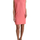 Pink Virgin Wool Sleeveless Mini Dress