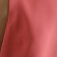 Pink Virgin Wool Sleeveless Mini Dress