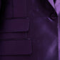 Purple Silk Slim Fit Formal 2 Piece Suit