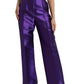 Purple Silk Slim Fit Formal 2 Piece Suit