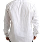 White Formal Cotton Tuxedo Men Dress Shirt