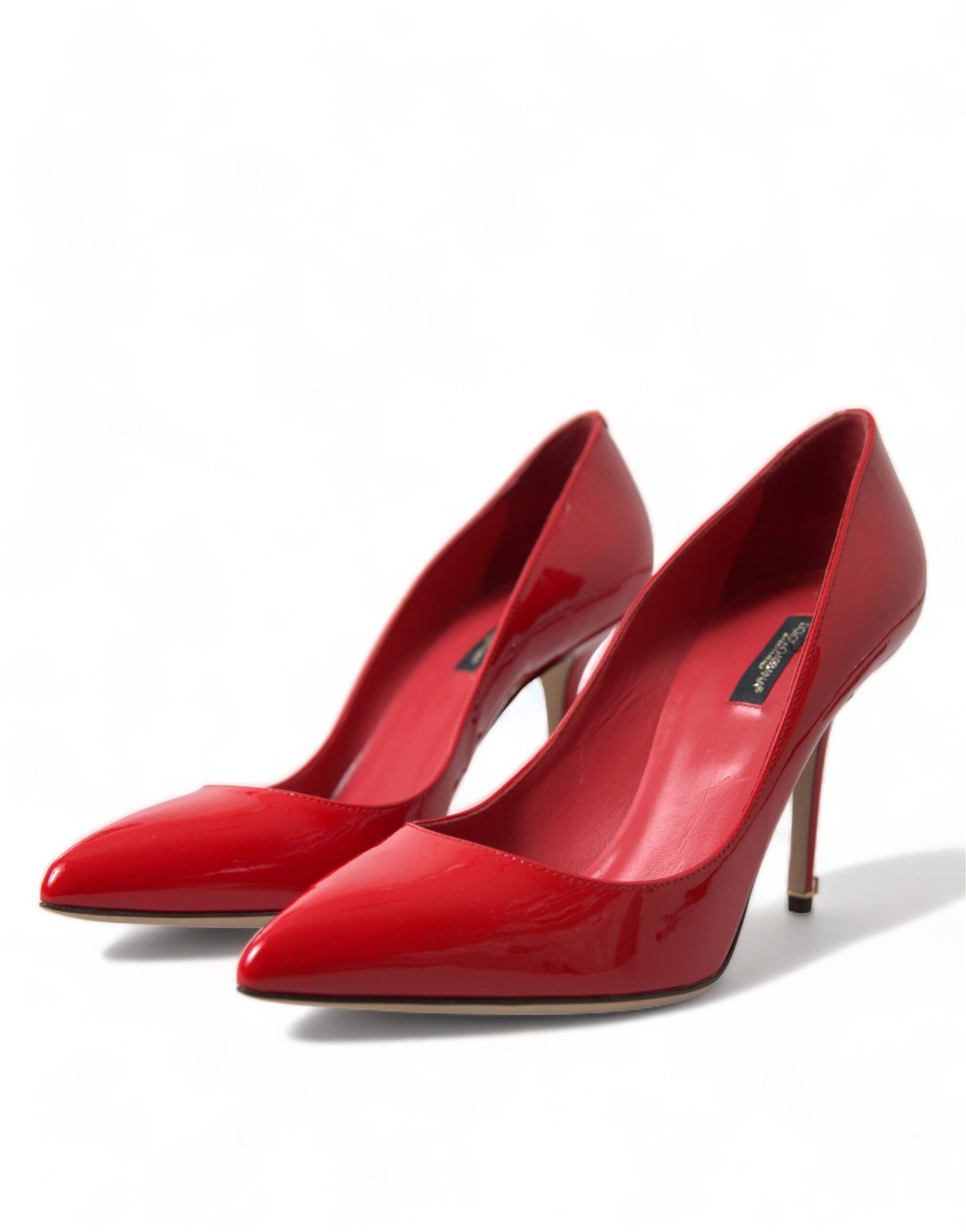 Elegant Red Patent Leather Heels