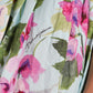 Multicolor Floral A-line Mini Cotton Shift Dress