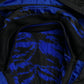 Black Blue Hooded Windbreaker Coat Jacket