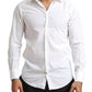 White GOLD Cotton SlimFit Formal Dress Shirt