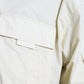 Yellow Nylon Collared Full Zip Parka Jacket