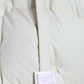 Yellow Nylon Hooded Short Sleeves Jacket