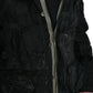 Black Patchwork Embellished Denim Jacket