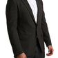 Elegant Dark Gray Martini Blazer