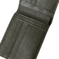 Olive Green Calfskin Leather Bifold Card Holder Wallet
