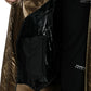 Bronze Nylon Full Zip Men Bomber Jacket
